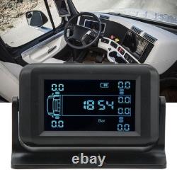 Wireless Tire Pressure Monitoring System & 10 Sensors 15bar Solar Charging 4