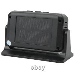 Wireless Tire Pressure Monitoring System & 10 Sensors 15bar Solar Charging 4