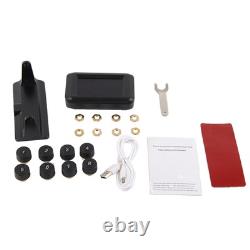 Wireless Tire Pressure Monitoring System With 8 Sensors 15bar Solar Charging