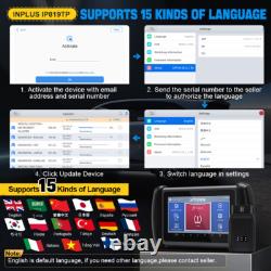 XTOOL Inplus IP819TP OBD2 Scanner Auto Scan Tire Pressure Monitoring System Tool