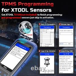 XTOOL TP150 WiFi Tire Pressure Monitoring System OBD2 TPMS Diagnostic Scanner
