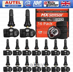 16 Capteurs TPMS 2 en 1 MX-Sensor 315 et 433MHz Capteur de pression des pneus universel