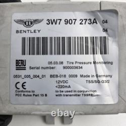 2006-2009 Bentley Continental GTC ECU de surveillance de la pression des pneus TPMS 3W7907273A