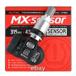 20Pack Capteur TPMS Autel MX-Sensor 315MHz 433MHz 2en1 Capteur de Pneus Pression des Pneus