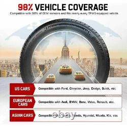 20 Capteurs TPMS Autel MX-Sensor 315MHz 433MHz Programmables Universels avec Valve en Métal
