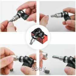 4Capteurs TPMS programmables en métal de remplacement OEM pour valve FORD universels