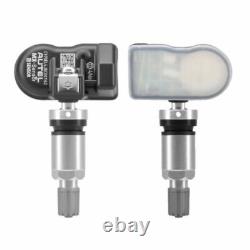 4Capteurs TPMS programmables en métal de remplacement OEM pour valve FORD universels