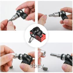4PCS Autel MX-Sensor 2 en 1 Universel Capteur de Pression des Pneus Métal TPMS Programmation