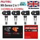 4pcs Autel Mx-sensor 315&433mhz Capteur De Pression Des Pneus Universel En Métal Tpms