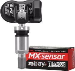 4PCS Autel MX-Sensor 315 & 433MHz TPMS Pression des pneus programmable avec tige métallique HOT