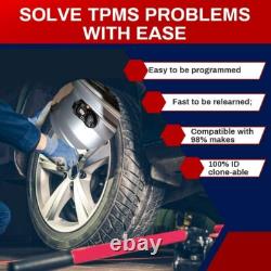 4PCS Autel MX-Sensor 433mhz&315MHZ 2 En 1 Capteur TPMS Programmable de Pression des Pneus