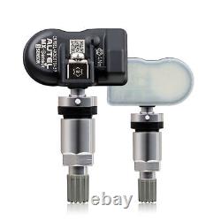 4PCS Autel MX-Sensor 433mhz&315mhz 2En1 Capteur de Valve Métallique TPMS Programmable