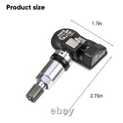 4PCS Autel MX-Sensor 433mhz&315mhz 2En1 Capteur de Valve Métallique TPMS Programmable