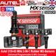 4pcs Autel Tpms Mx-sensor 315mhz & 433mhz 2-en-1 Capteur De Pression Des Pneus Programmable