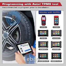4PCS Autel TPMS MX-Sensor 315MHz + 433MHz 2en1 Capteur de Pression des Pneus Programmable