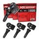 4pcs Autel Tpms Mx-sensor 315mhz 433mhz Capteur De Pression Des Pneus Auto 2en1 En Caoutchouc