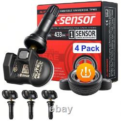 4PCS Autel TPMS MX-Sensor 315MHz 433MHz Capteur de Pression des Pneus Auto 2en1 en Caoutchouc
