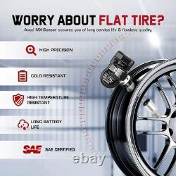 4PCS Autel TPMS MX-Sensor 315 433MHz 2en1 Capteur de Pression des Pneus de Voiture Programmable