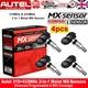 4pcs Capteur Tpms Autel Mx-sensor 315 Mhz + 433 Mhz 2 En 1 Programmable Pour Pression Des Pneus