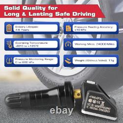 4PCS Capteur TPMS Autel MX-Sensor 433mhz&315MHZ 2 En 1 Programmable Pression des Pneus