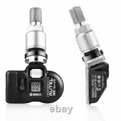 4PCS Capteurs TPMS Autel 315 MHz 433 MHz MX-Sensors Système de surveillance de la pression des pneus