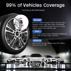 4PCS Capteurs de Surveillance de Pression des Pneus Autel TPMS MX-Sensor 315MHz & 433MHz 2en1