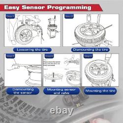4Pack Autel TPMS MX-Sensor 2en1 315MHz & 433MHz Capteurs de Surveillance de Pression des Pneus