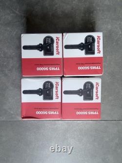 4X Capteur de Pression de Pneus TPMS Préprogrammé Authentique S'adapte à Renault Clio Mk4