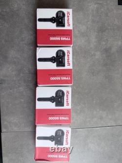 4X Capteur de Pression de Pneus TPMS Préprogrammé Authentique S'adapte à Renault Clio Mk4