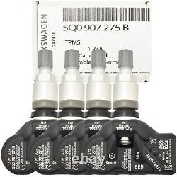 4X Capteur de Surveillance de Pression des Pneus TPMS 5Q0907275B AUDI A3 8V A6 C8 A4 B9 A8 D5