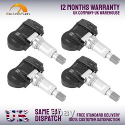 4X Capteur de Système de Surveillance de Pression des Pneus (TPMS) PRÉCODÉ pour Mitsubishi L200/Triton