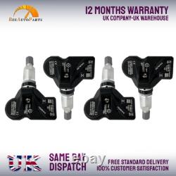 4X Capteur de pression des pneus TPMS pour BMW 5 F10 F11 6 F12 F13 F06 7 F01 F02 X1 X3 X4