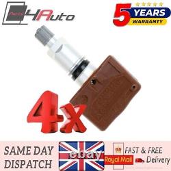 4X POUR SAAB 9-5 Vauxhall / Opel Astra Insignia Capteur de Pression des Pneus TPMS