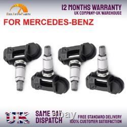 4X Pour Mercedes-Benz W205 W212 W205 C204 Capteur de Pression des Pneus TPMS Original 433