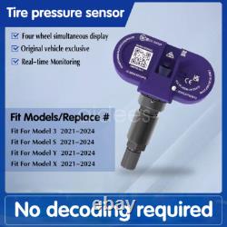 4X Pour TESLA Capteurs de Pression des Pneus TPMS Bluetooth pour Modèle S 3 X Y 1490701-01-C