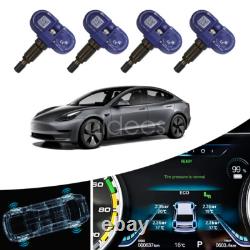 4X Pour TESLA Capteurs de Pression des Pneus TPMS Bluetooth pour Modèle S 3 X Y 1490701-01-C