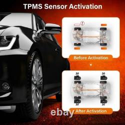 4X capteurs TPMS FOXWELL authentiques préprogrammés compatibles avec Ford Ka (MK2) 2008-2014