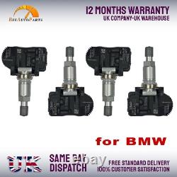 4X pour BMW 1 2 3 4 capteur de contrôle de pression des pneus TPMS 36106881890