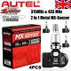 4 Capteur Tpms Autel 1-sensor 315mhz + 433mhz Valve Métallique Programmable Mx-sensor