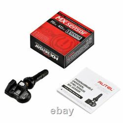 4 Capteur TPMS Autel 2en1 MX-Sensor 315MHz 433MHz Moniteur de Pression des Pneus à Enfoncer
