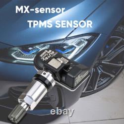 4 X Capteur Autel MX-Sensor 315MHz+433MHz 2 En 1 Capteur TPMS Programmable de Pression des Pneus