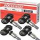 4 X Capteur Tpms Universel Autel Mx-sensor 315& 433mhz Programmable