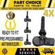4 Capteurs Tpms Pr&eacute;-cod&eacute;s Pour Pression Des Pneus Pour Dacia Dokker Duster Logan Lodgy Sandero