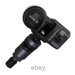 4 capteurs TPMS préprogrammés anthracite pour valve de pneu Nissan Juke pression d'air