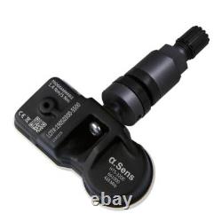 4 capteurs TPMS préprogrammés anthracite pour valve de pneu Nissan Juke pression d'air