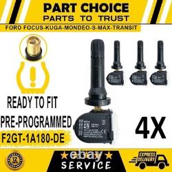 4 capteurs de pression des pneus TPMS pour FORD FOCUS-KUGA-MONDEO-S-MAX-TRANSIT