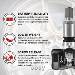 4 pièces Autel MX-Sensor 315&433MHz Capteur de pression des pneus TPMS programmable universel