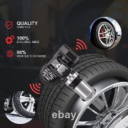 4 pièces Autel MX-Sensor 315&433MHz Capteur de pression des pneus TPMS programmable universel
