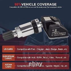 4 pièces Autel MX-Sensor 315&433MHz Capteur de pression des pneus TPMS programmable universel