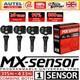 4 Pi&egrave;ces Autel Mx-sensor 315 Mhz 433 Mhz Outil De Capteur De Pression Des Pneus Tpms Programmable